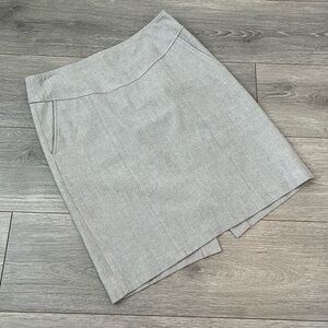 Banana Republic Gray Pencil Skirt